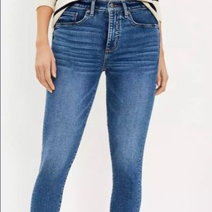 Loft plus skinny jeans
